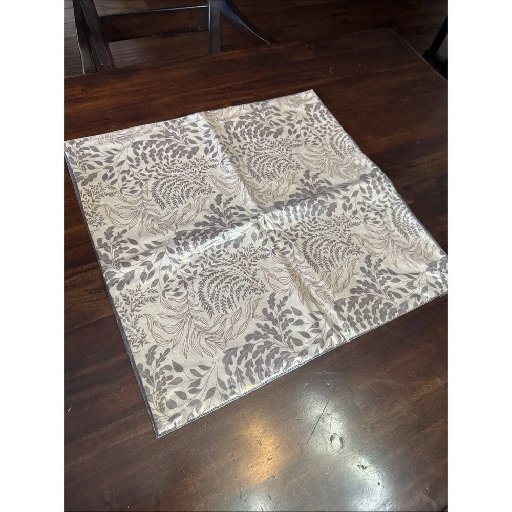 Rejuvenation Throw Pillow Cover Linen Botanical 20